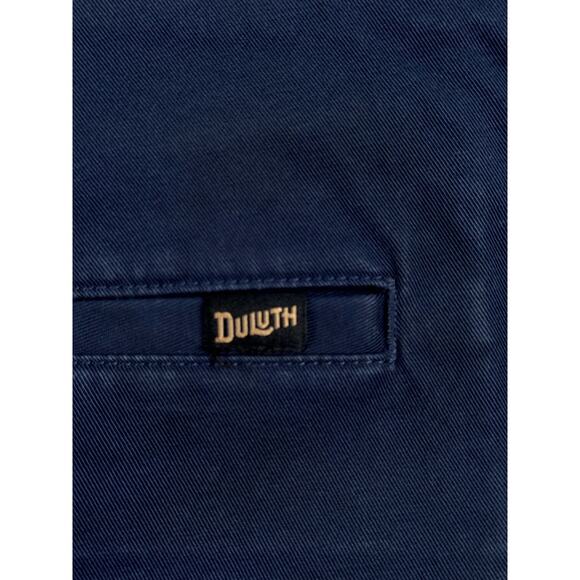 DuluthFlex Ballroom Khaki Pleated Pants – 36x34, Navy, New - Picture 6 of 10